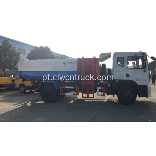 TOP VENDA Dongfeng D9 12cbm caminhão basculante para lixo